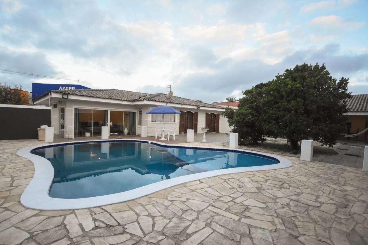 クリチバ Casa Linda - Piscina - Jardim Botanicoヴィラ エクステリア 写真